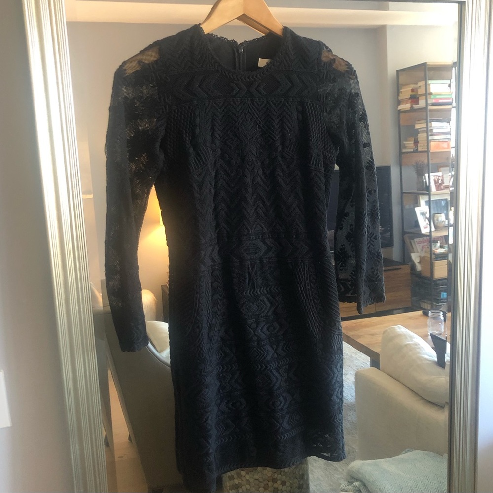 Isabel Marant pour H&M black lace cocktail dress